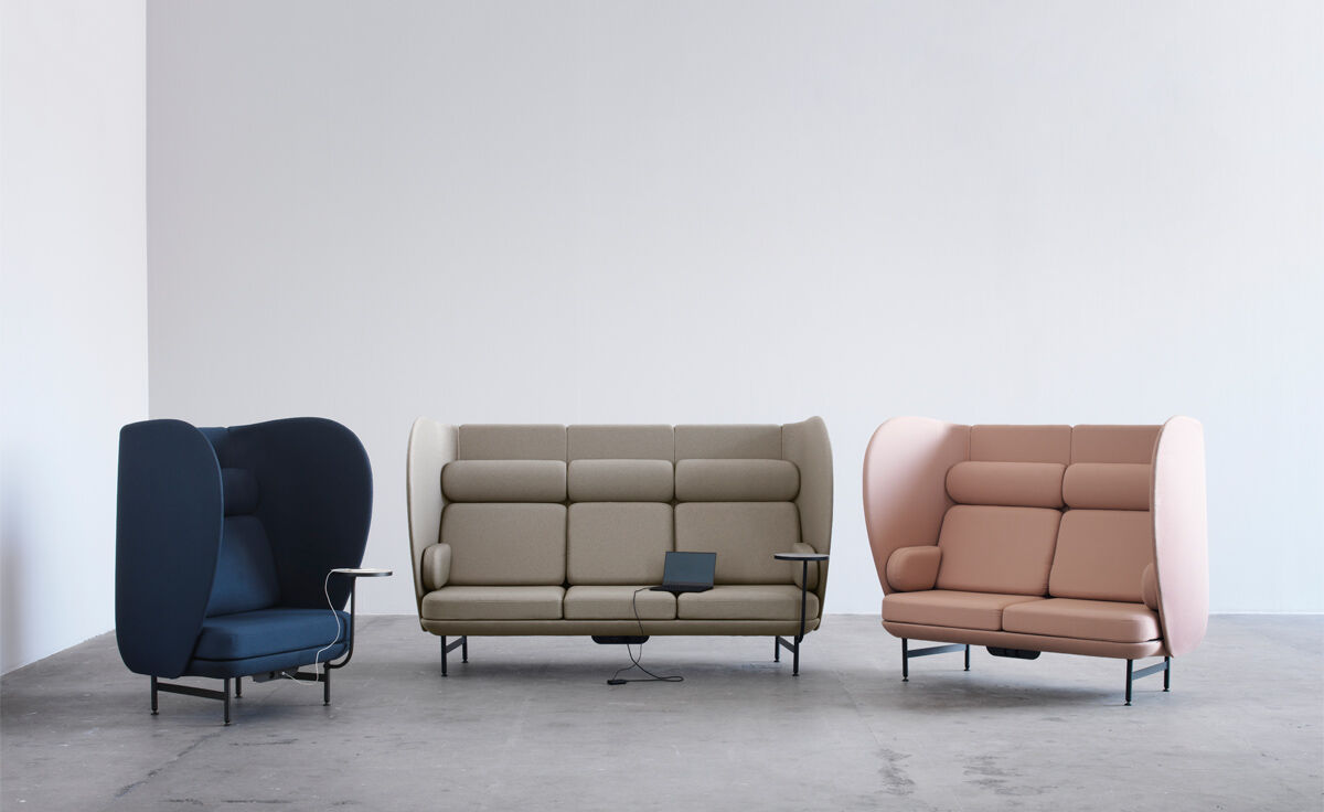 plenum two seat sofa