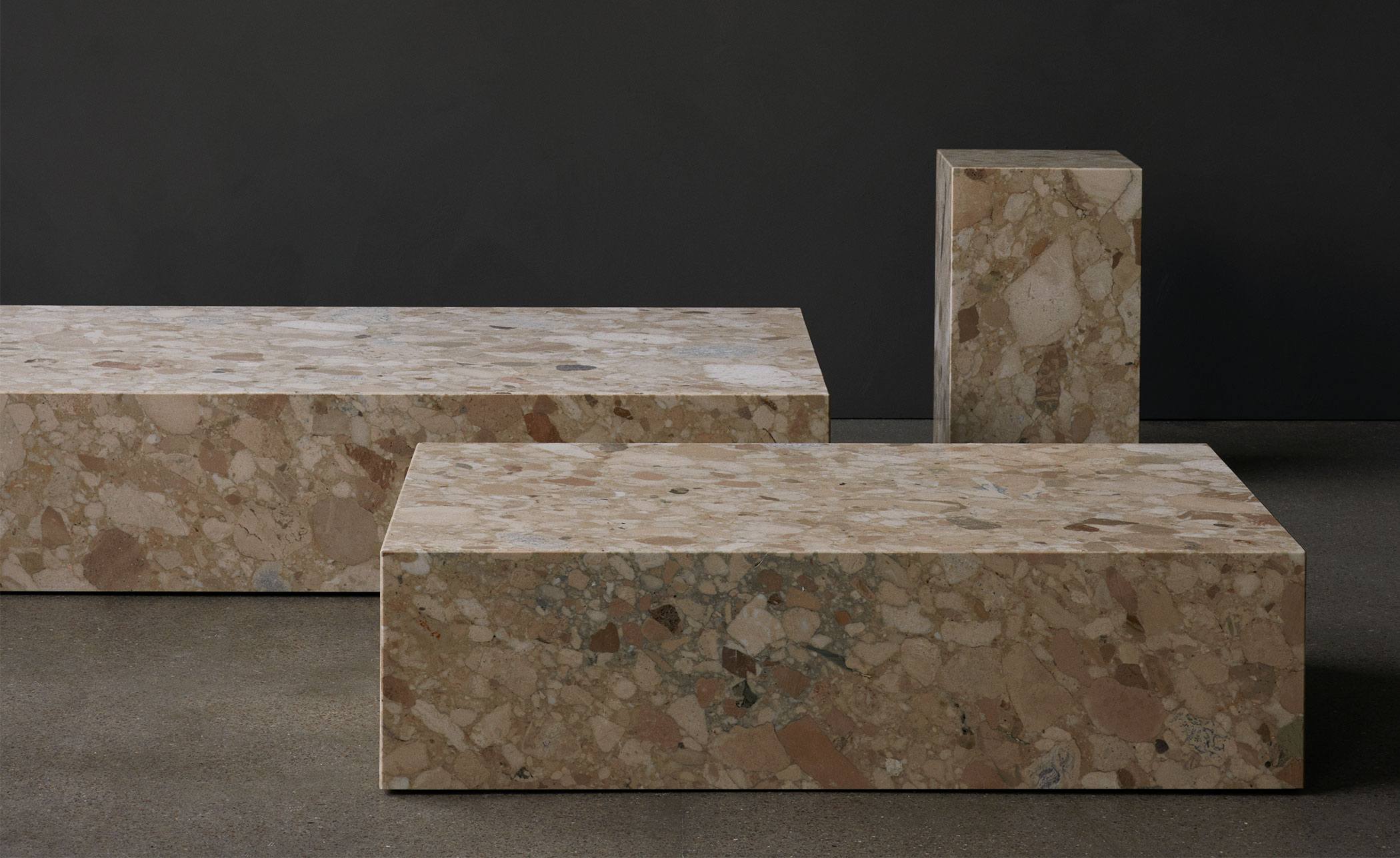 Plinth Bridge Table