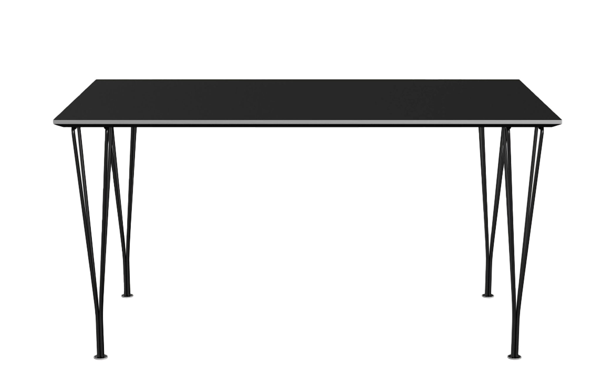 rectangular span leg table 63"