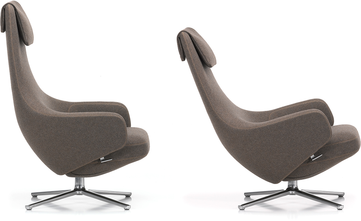 repos lounge chair & ottoman