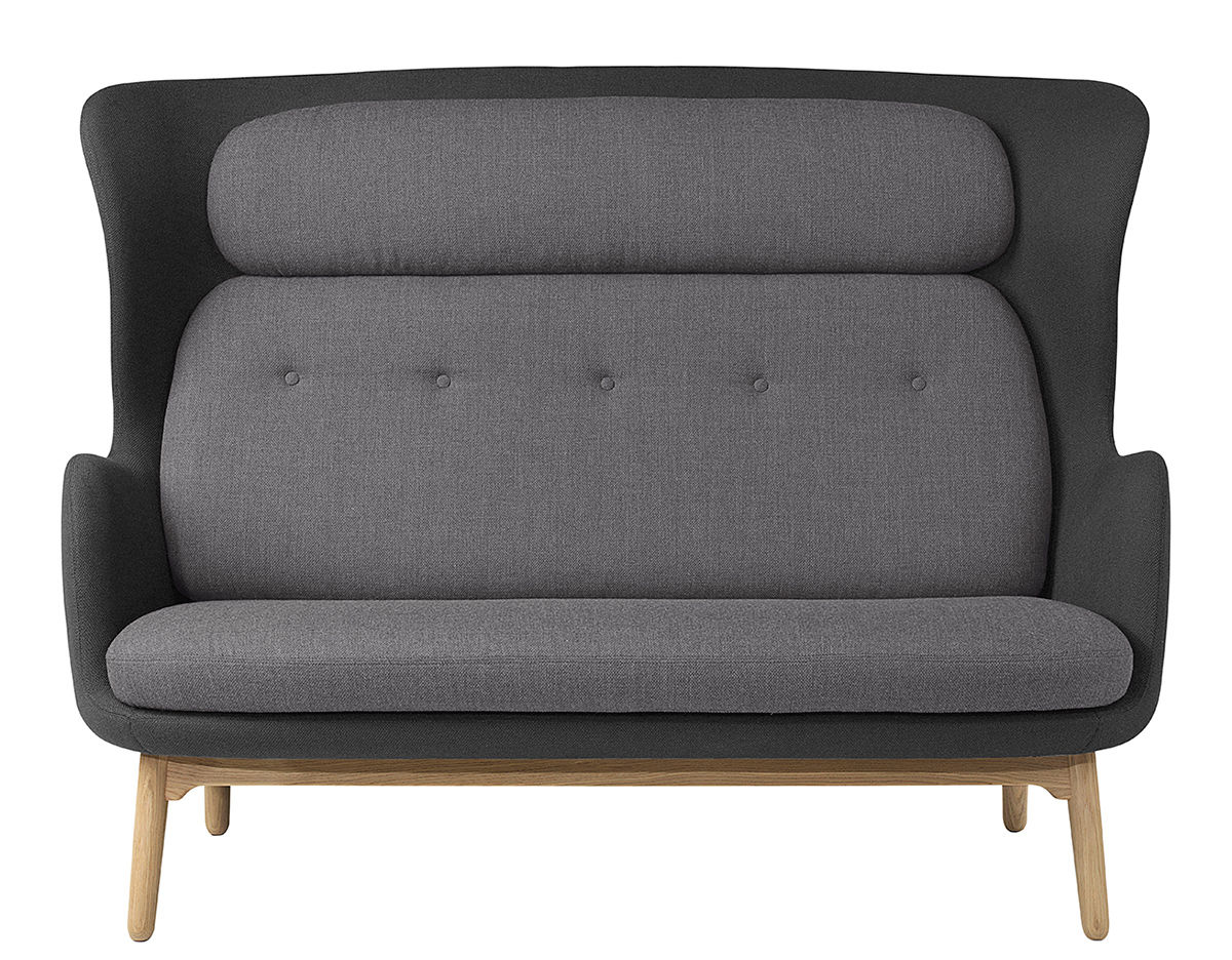 ro™ sofa with wood base
