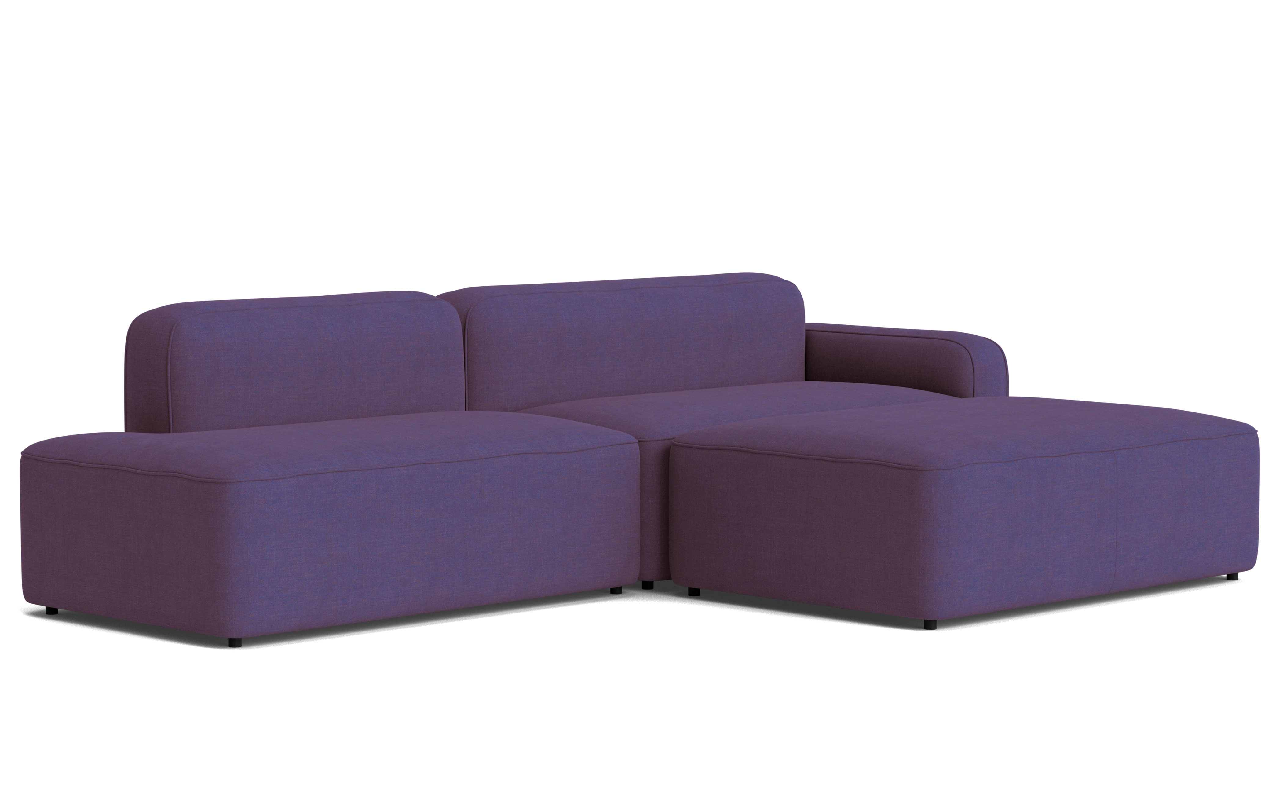 Rope Chaise Longue with Pouf