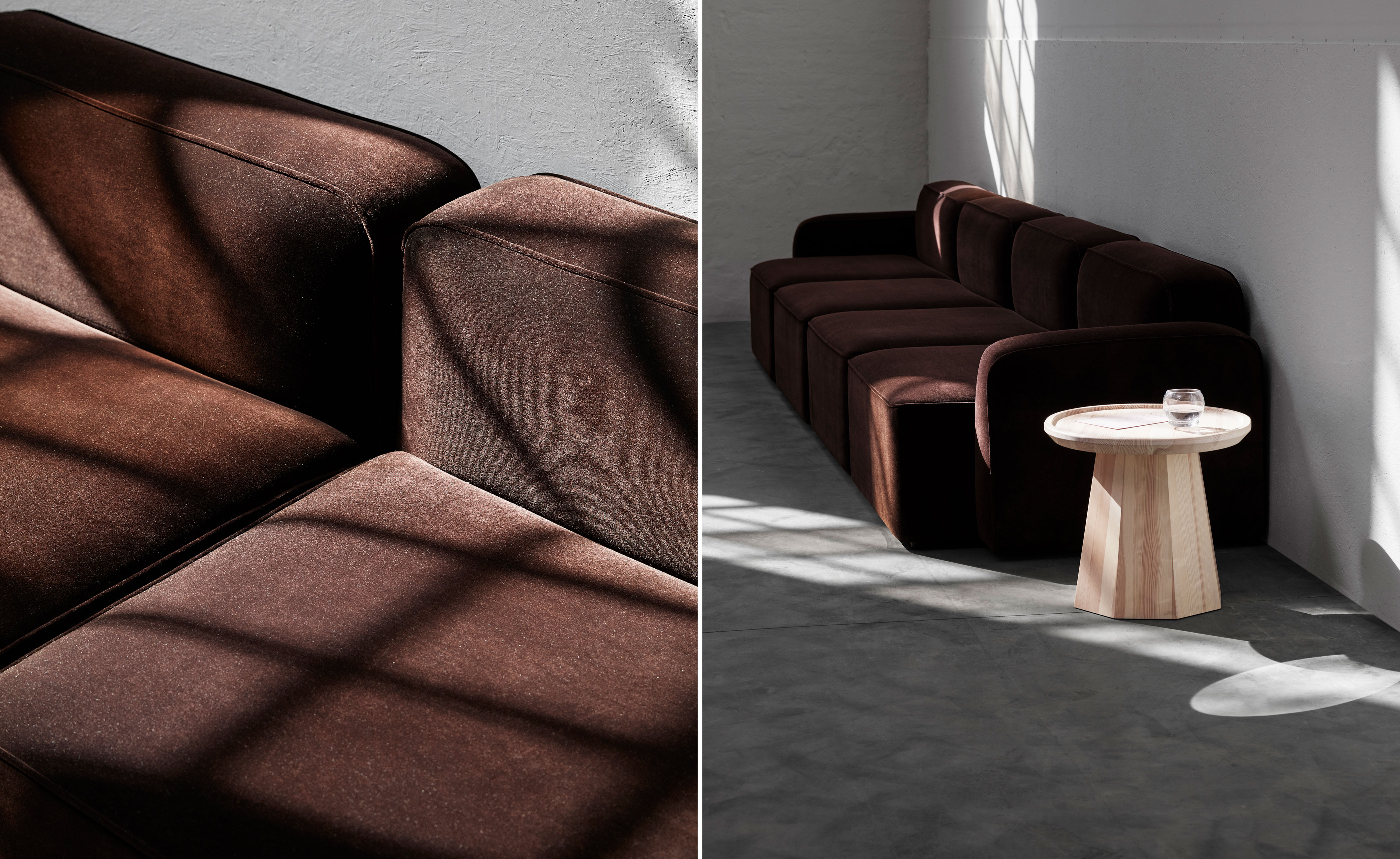 Rope Sofa 3-Seater Single Armrest