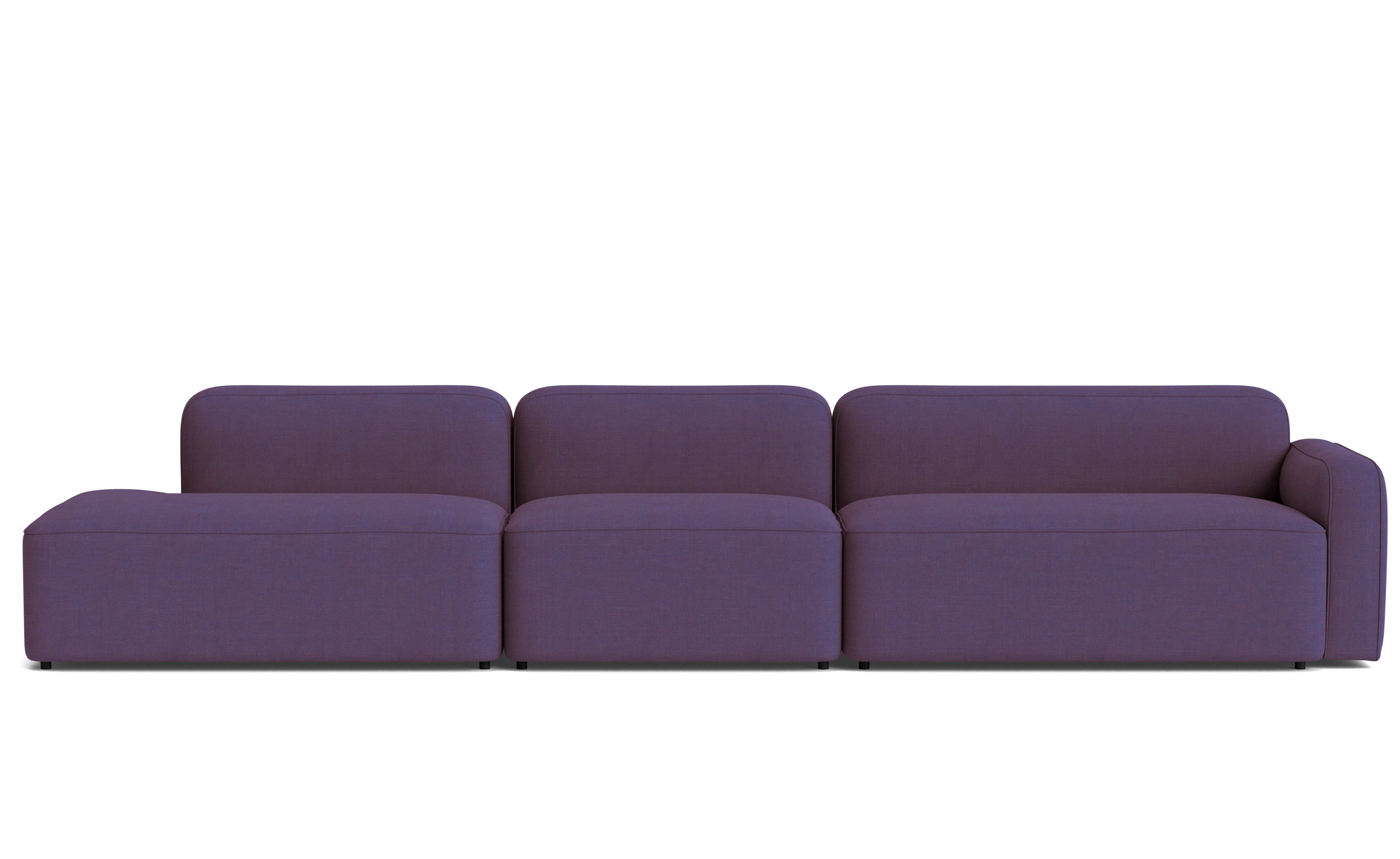 Rope Sofa 3-Seater Single Armrest
