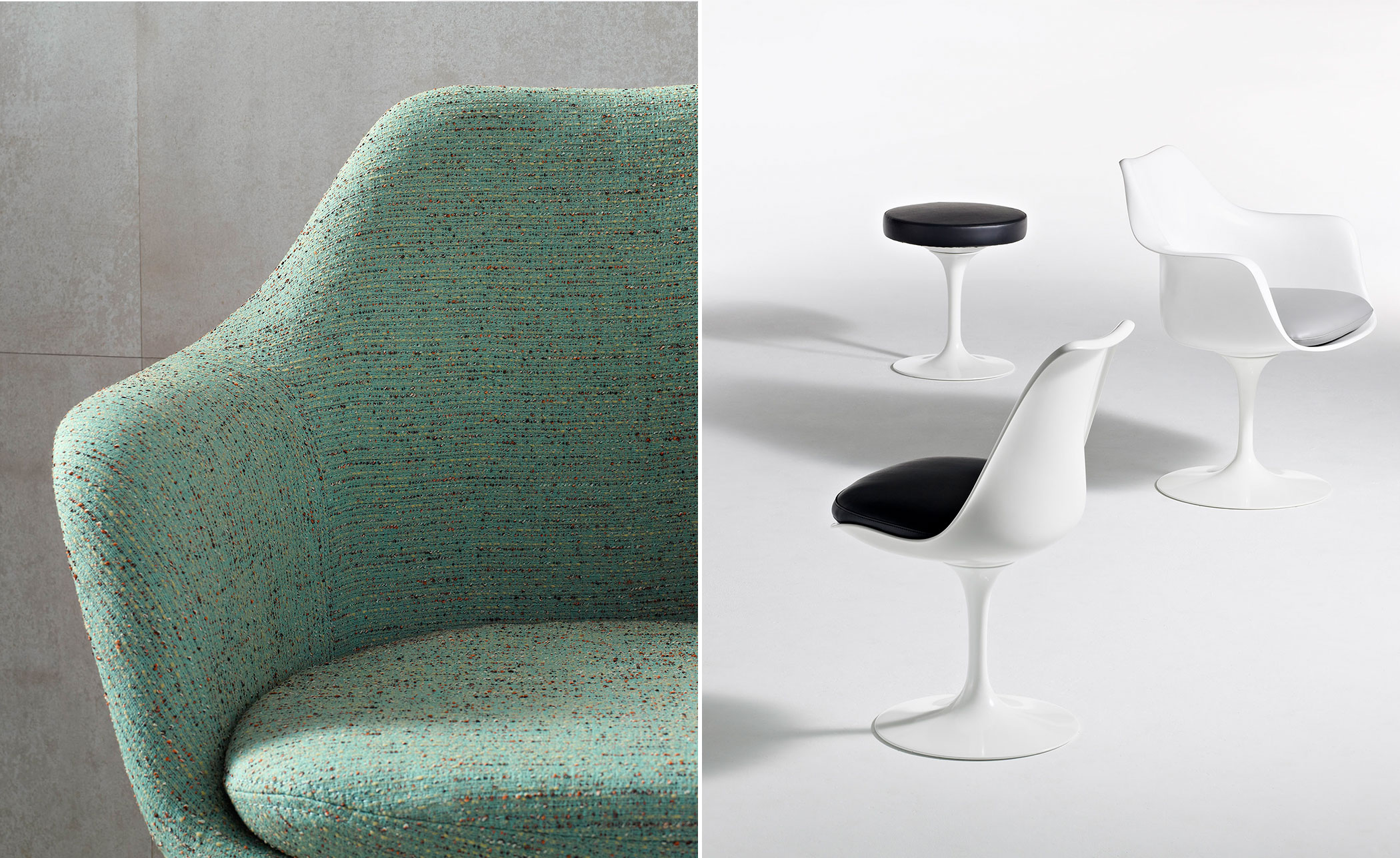 saarinen white tulip side chair