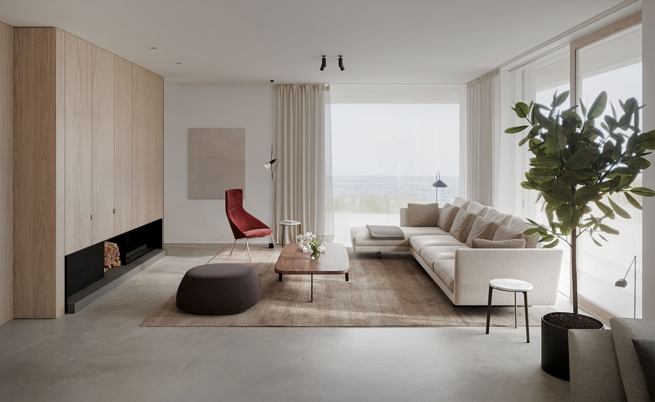 Savoy Open Sofa with Chaise