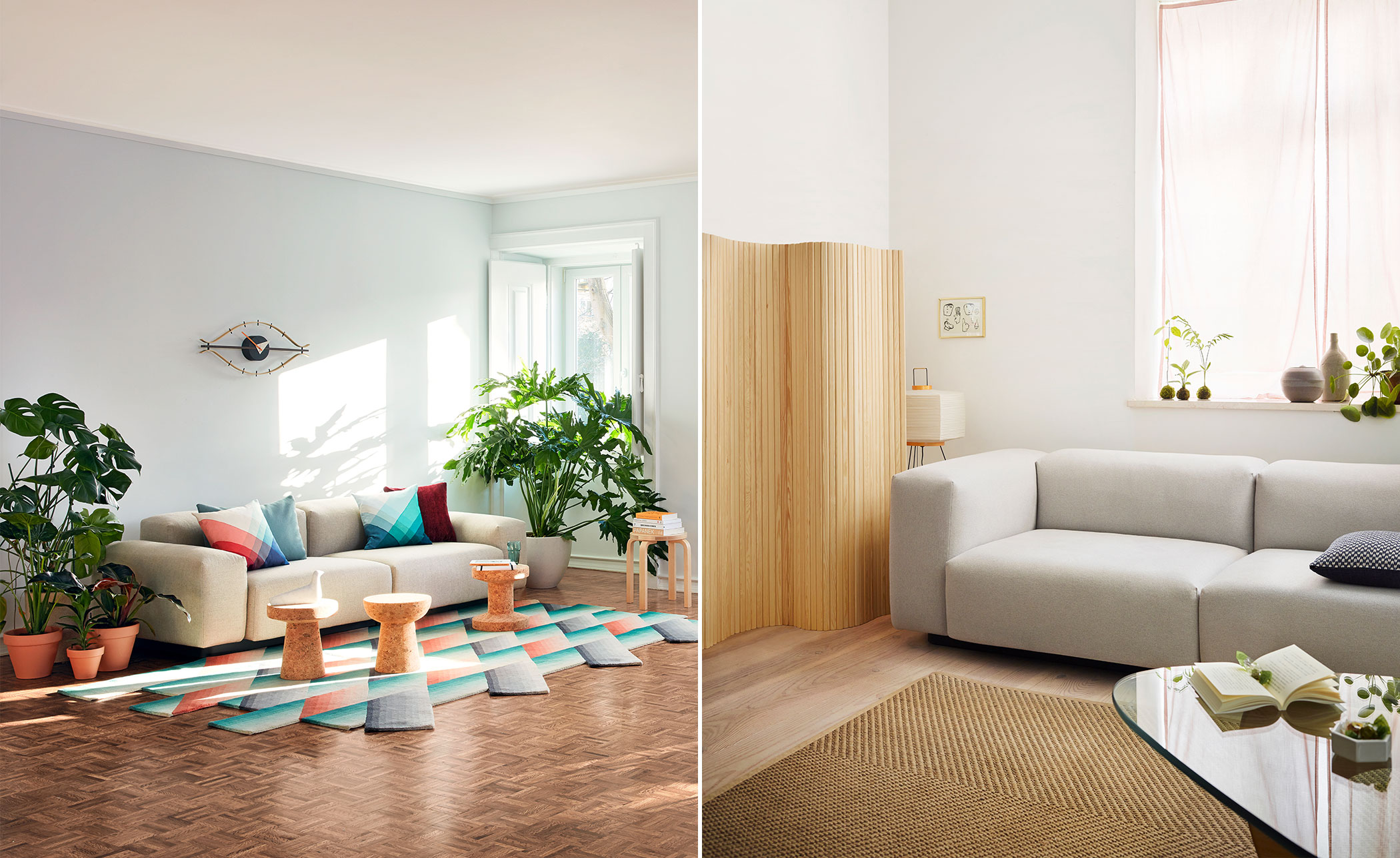 Soft Modular Three Seater Sofa
