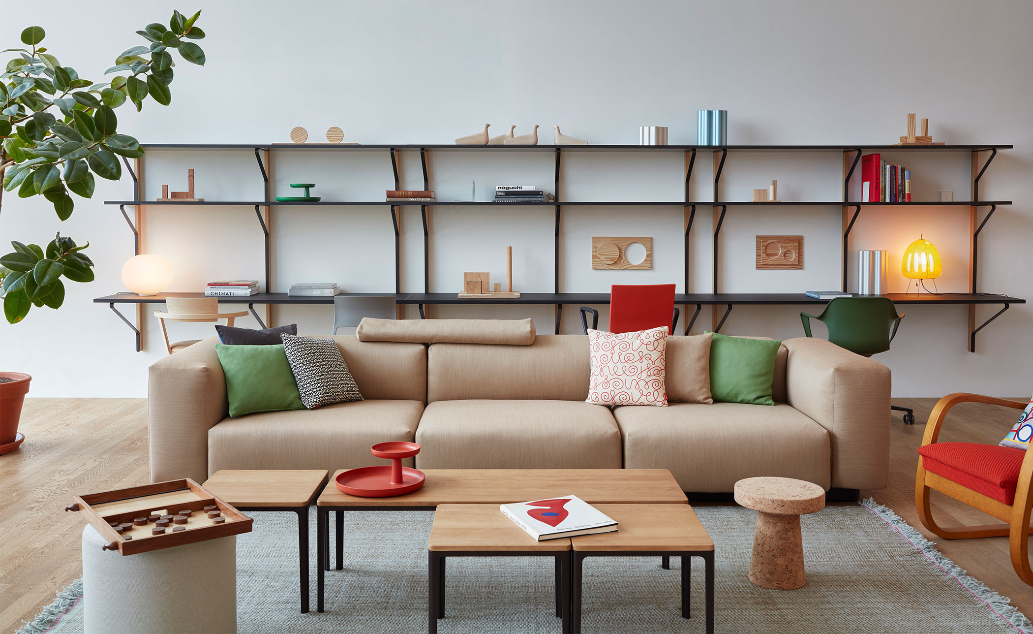 Soft Modular Three Seater Sofa with Chaise