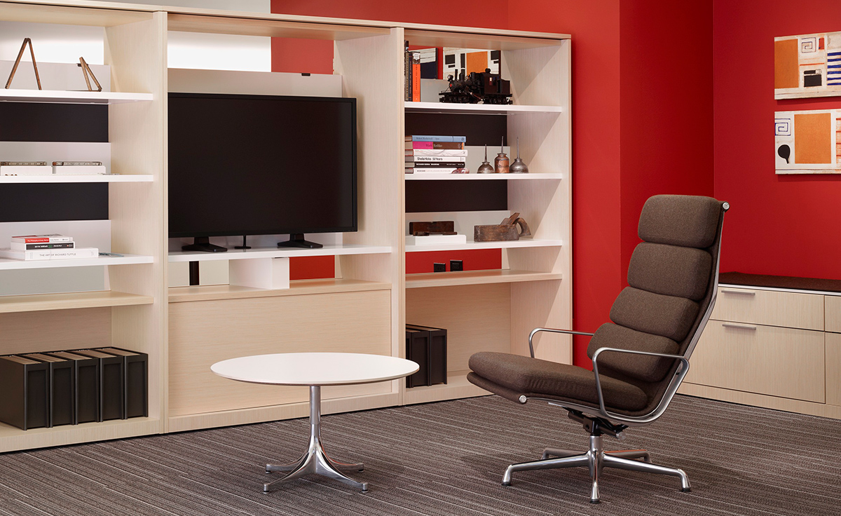 eames® soft pad group lounge chair