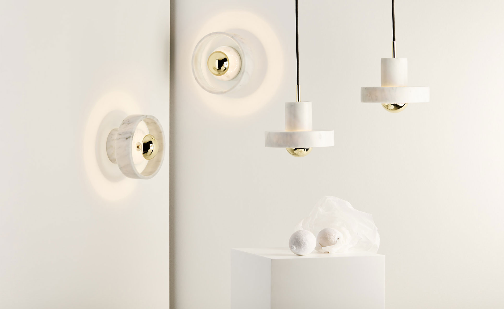 stone pendant light