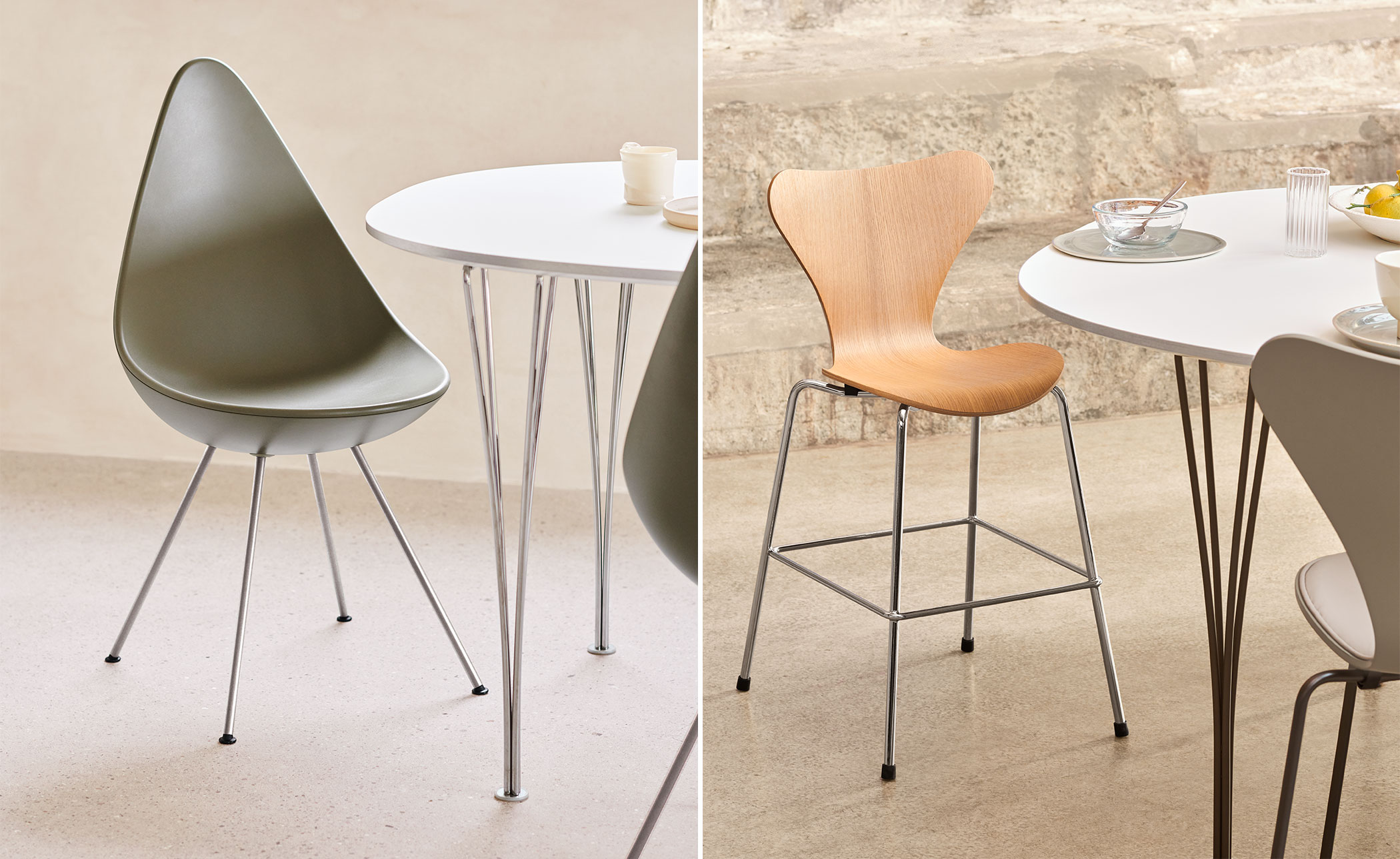 supercircular span leg table
