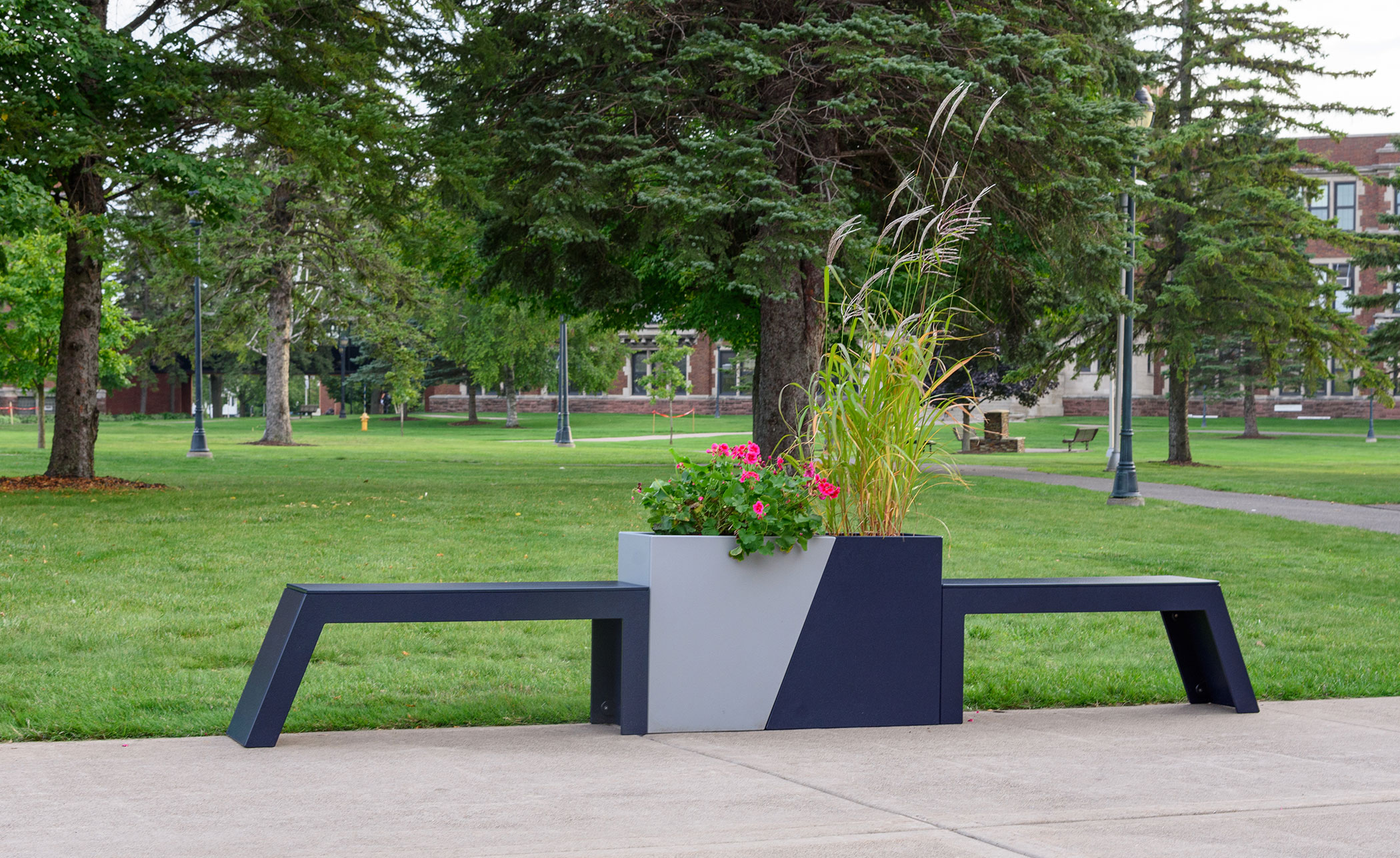 Tessellate Slope Bench
