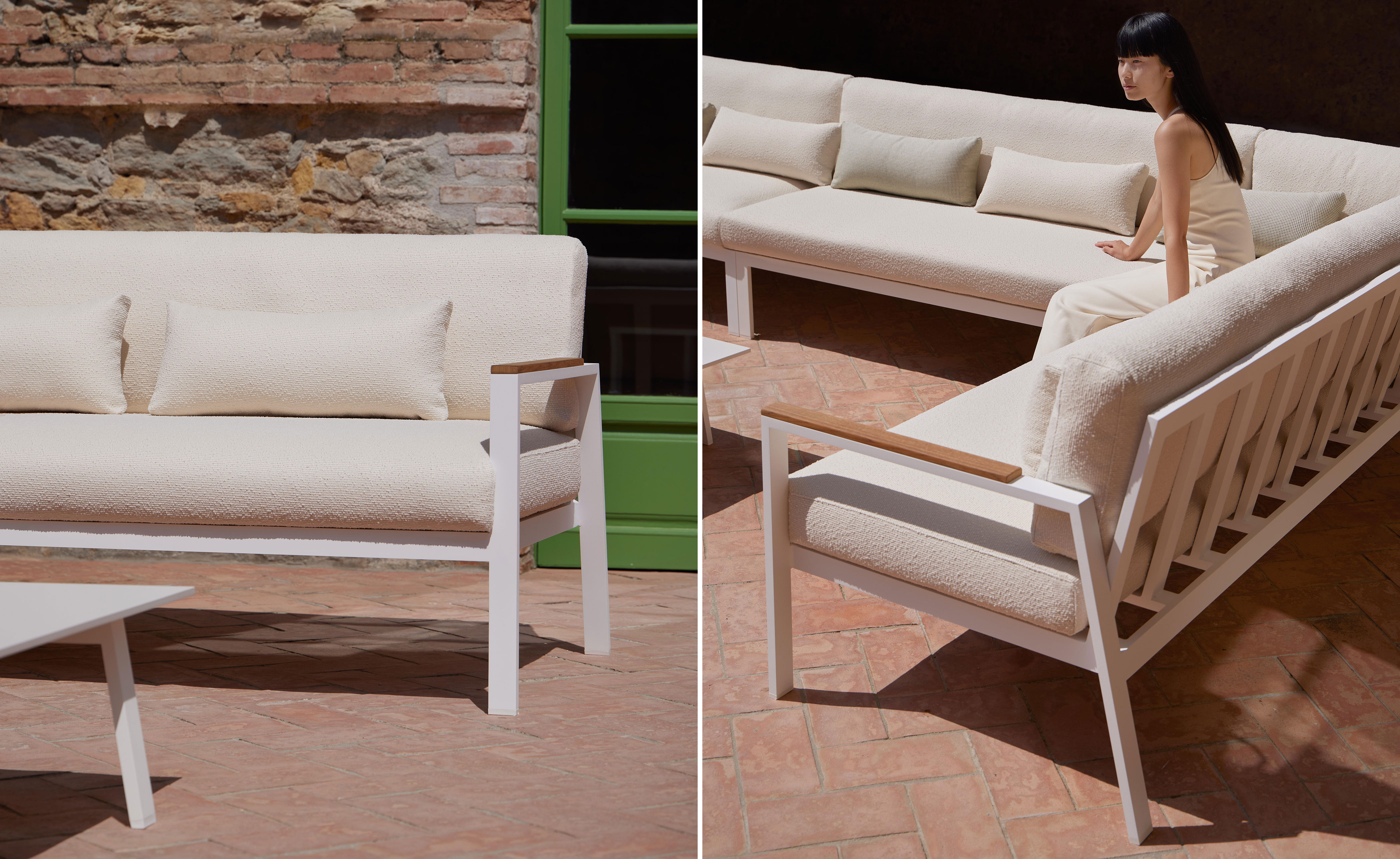 Timeless Modular Armless Sofa