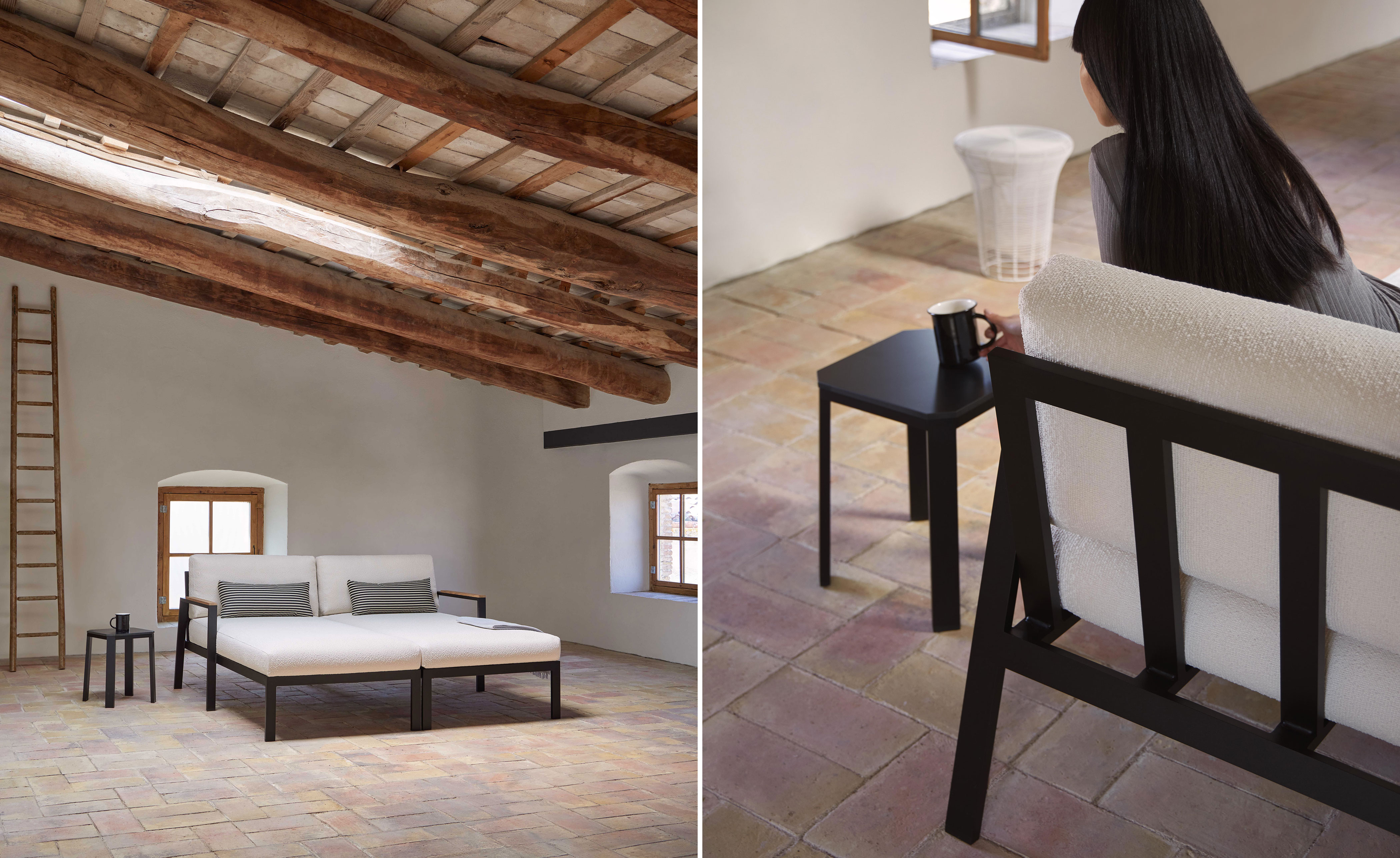 Timeless Modular Armless Sofa