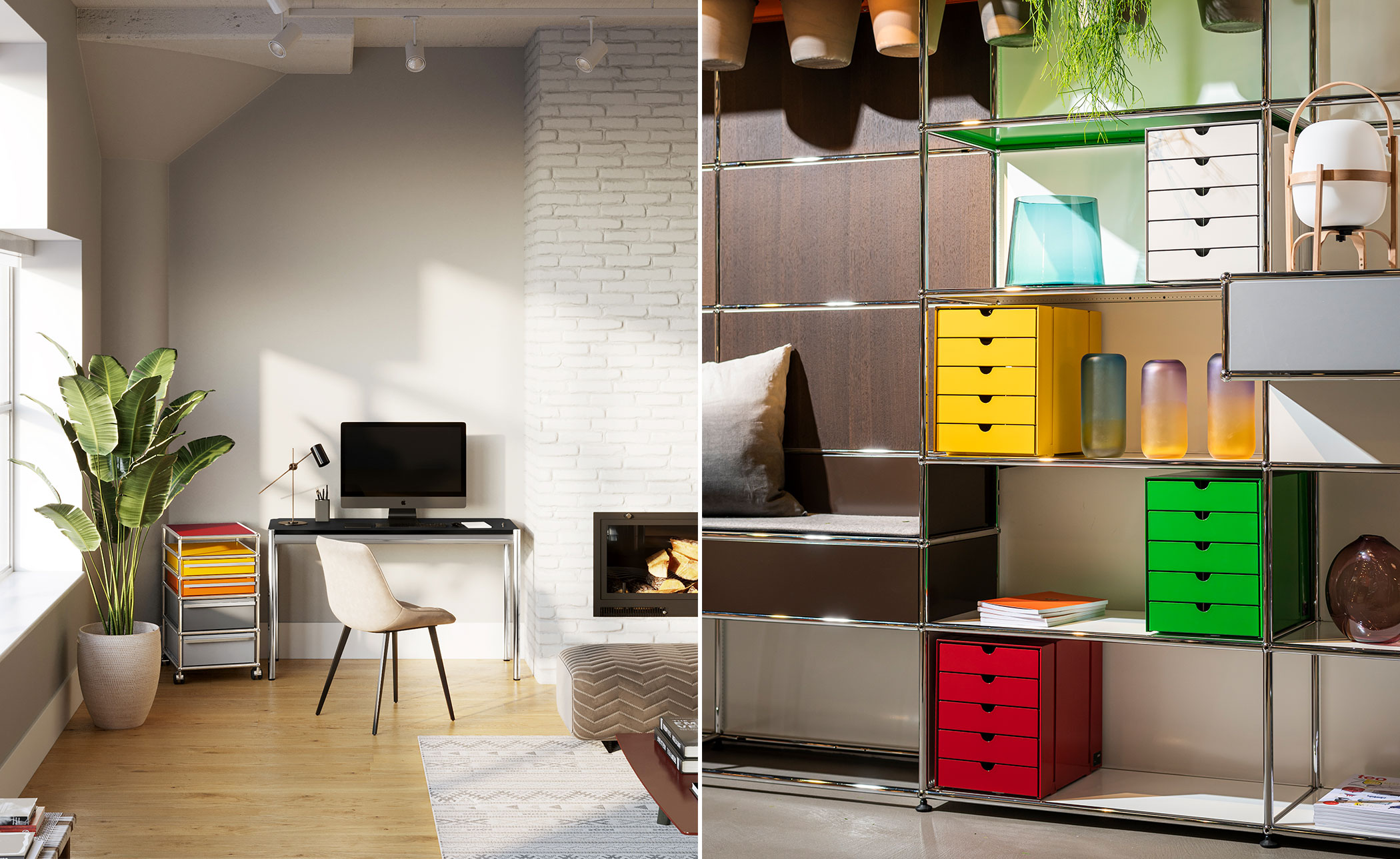 USM Haller Shelving Unit R2