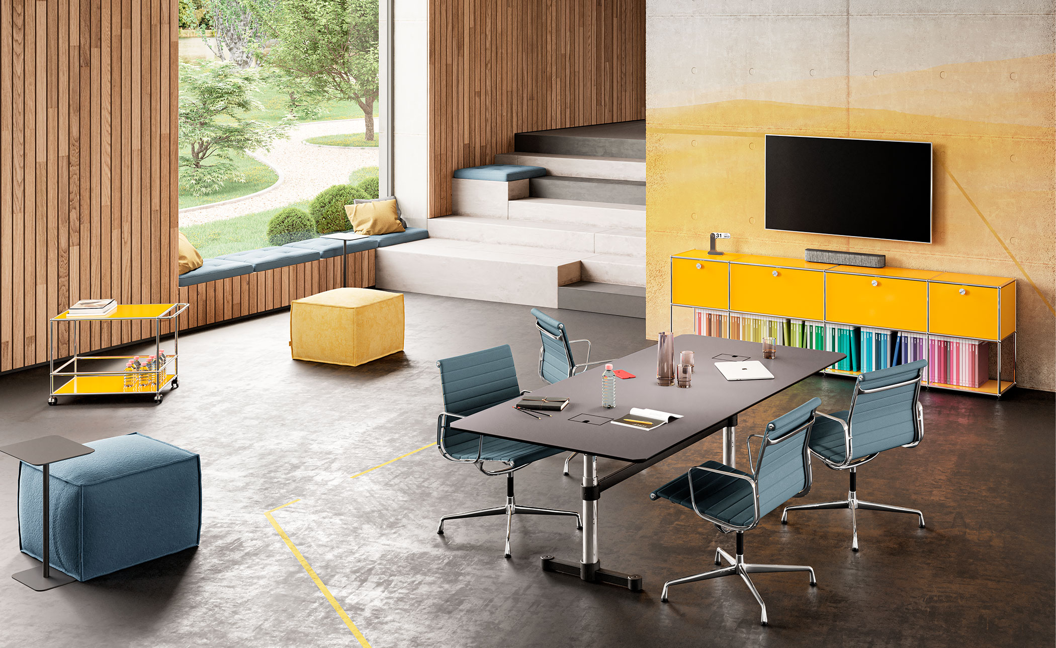 USM Haller Shelving Unit R2