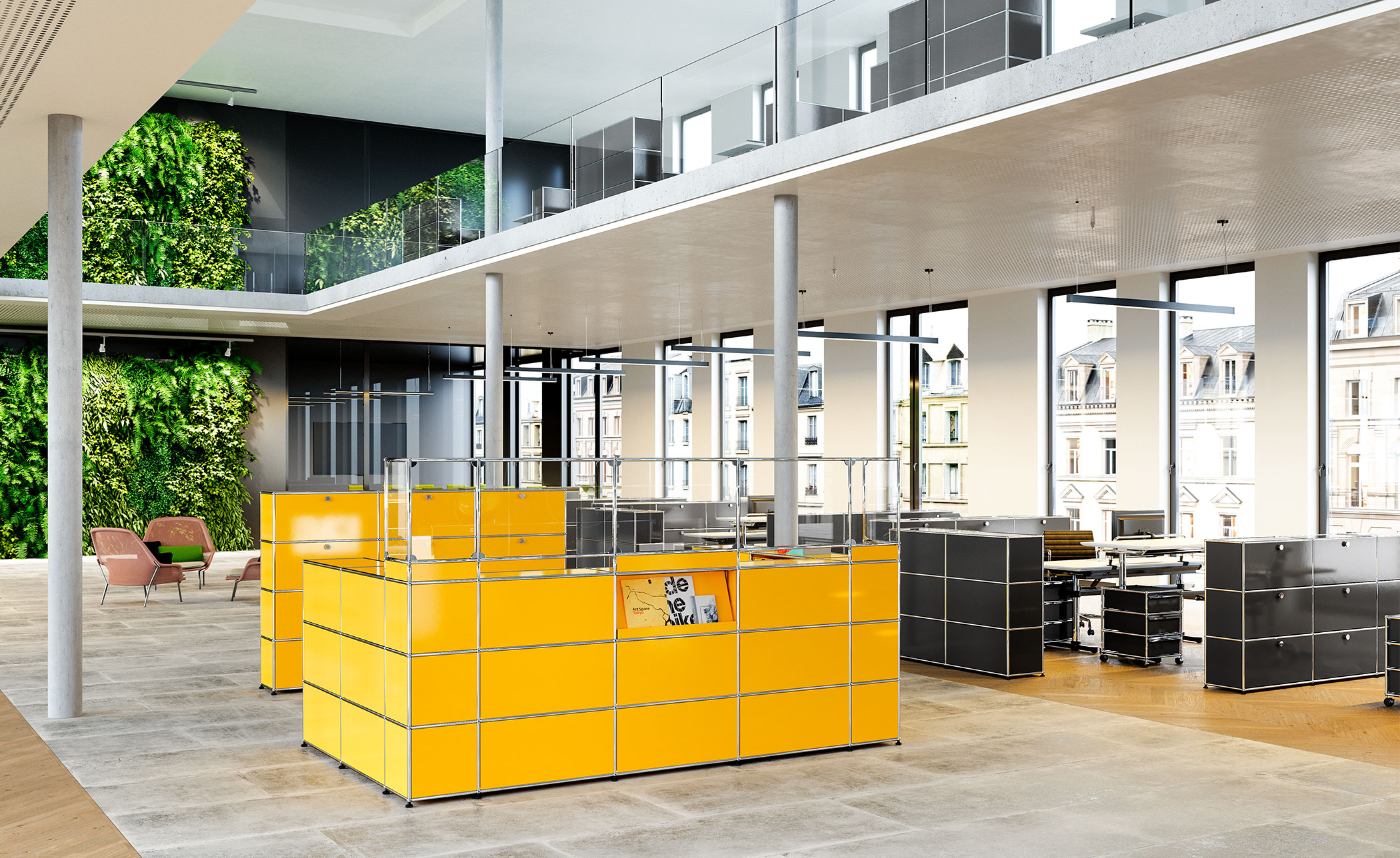 USM Haller Side Table M21