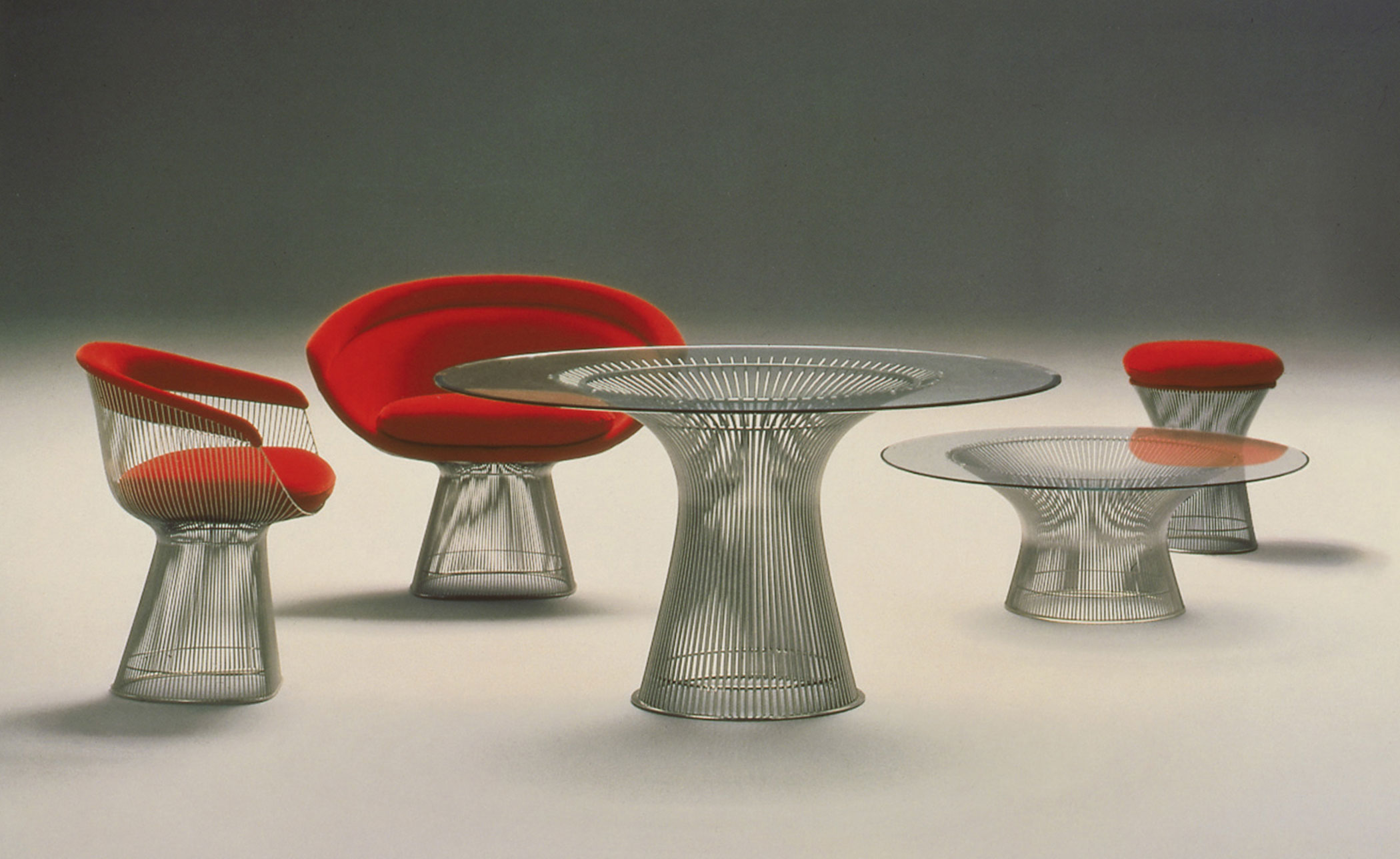 platner gold plated stool