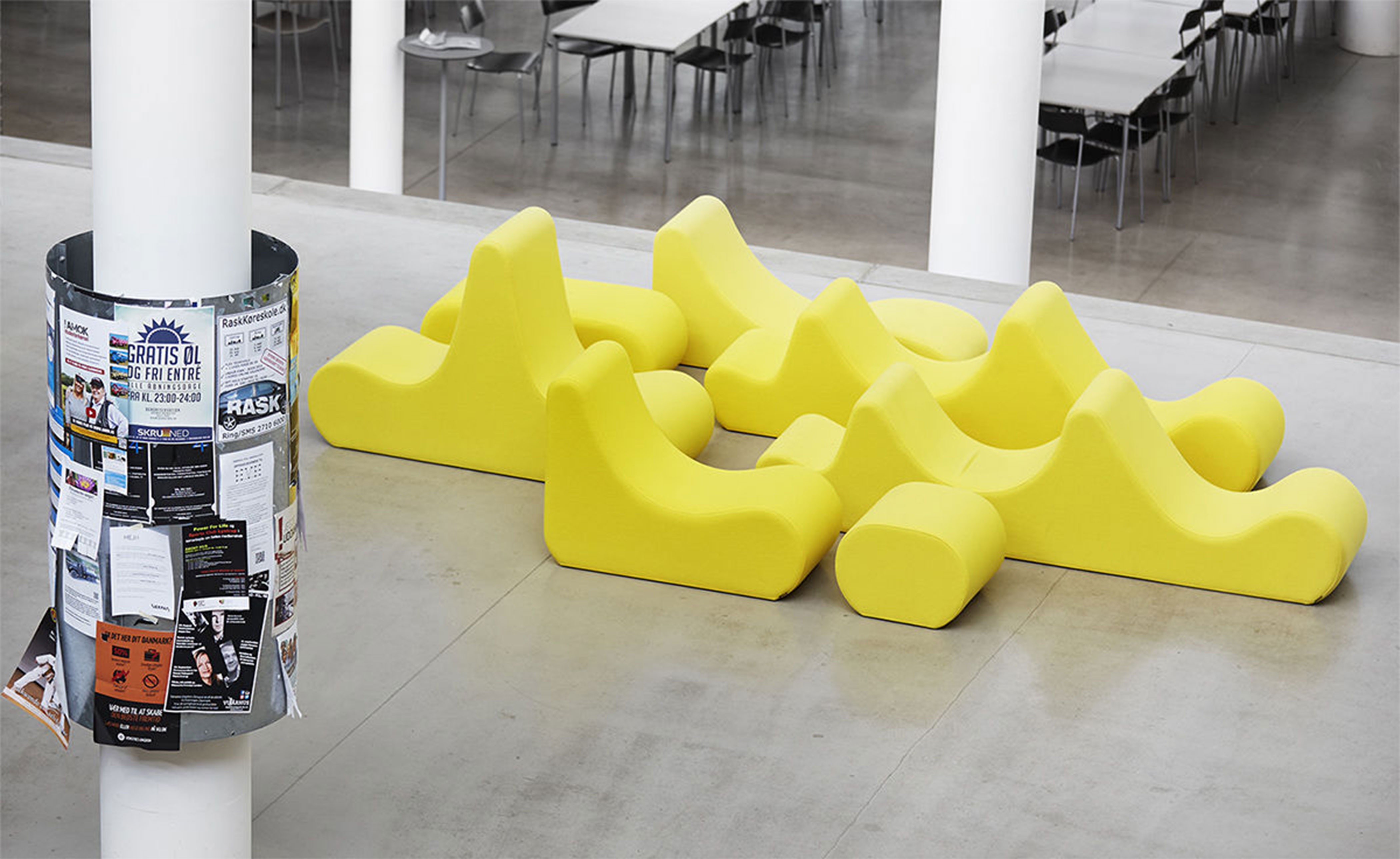 panton welle 3 low lounge seating