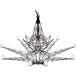 lightweight suspension lamp