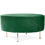 modern line large pouf