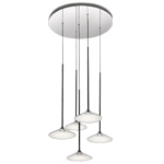 orsa five light chandelier