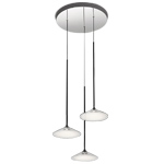orsa three light chandelier