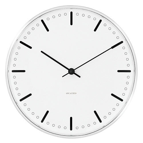 arne jacobsen city hall clock