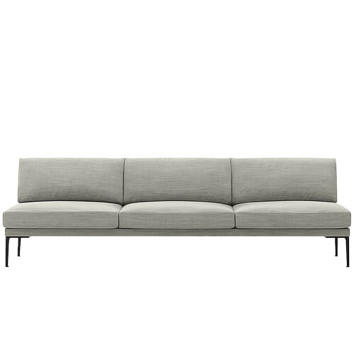 steeve three seat sofa without arms