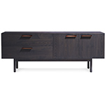shale 2 drawer / 2 door dresser