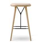 spine wood base stool