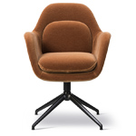 swoon chair with swivel base