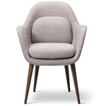 swoon chair wood base