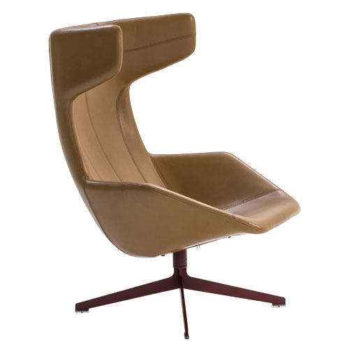take a line for a walk swivel armchair with foot stool