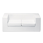 throw-away two seat sofa