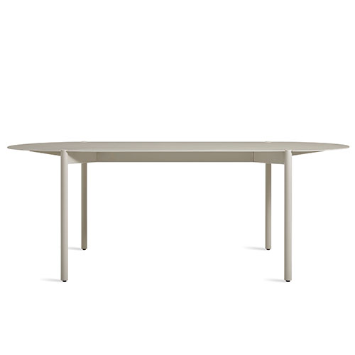 comeuppance capsule shape 82" dining table