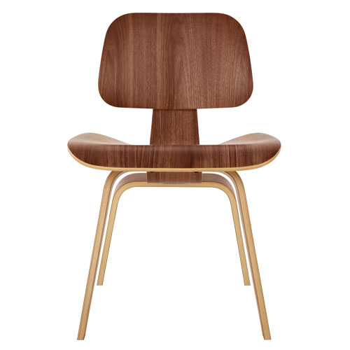 Eames molded plywood dining chair DCW