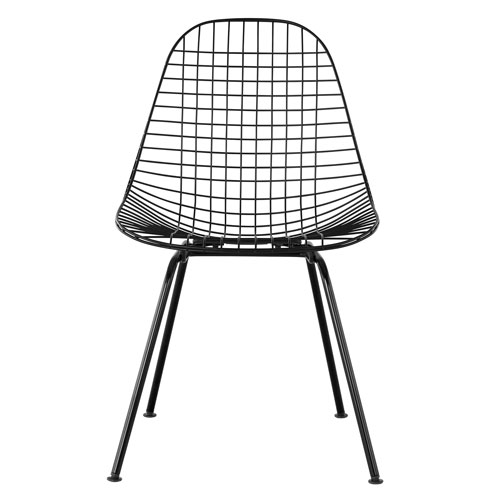 eames outdoor wire chair with 4 leg base