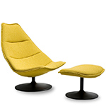 f585 lounge chair & ottoman